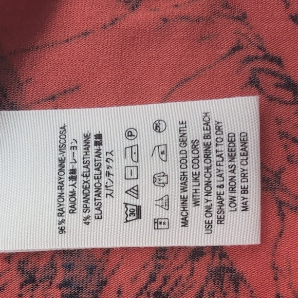 Free People We The Free Top Birds of Paradise Floral Bohochic Bell Sleeve Med - Picture 7 of 9